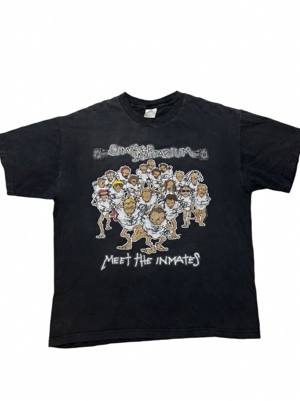 Vintage Y2K Summer Sanitarium Tour 2000 Concert T-Shirt